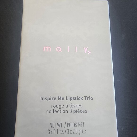 NWT In Box Mally Beauty Inspire Me Lipstick Trio - Picture 3 of 4
